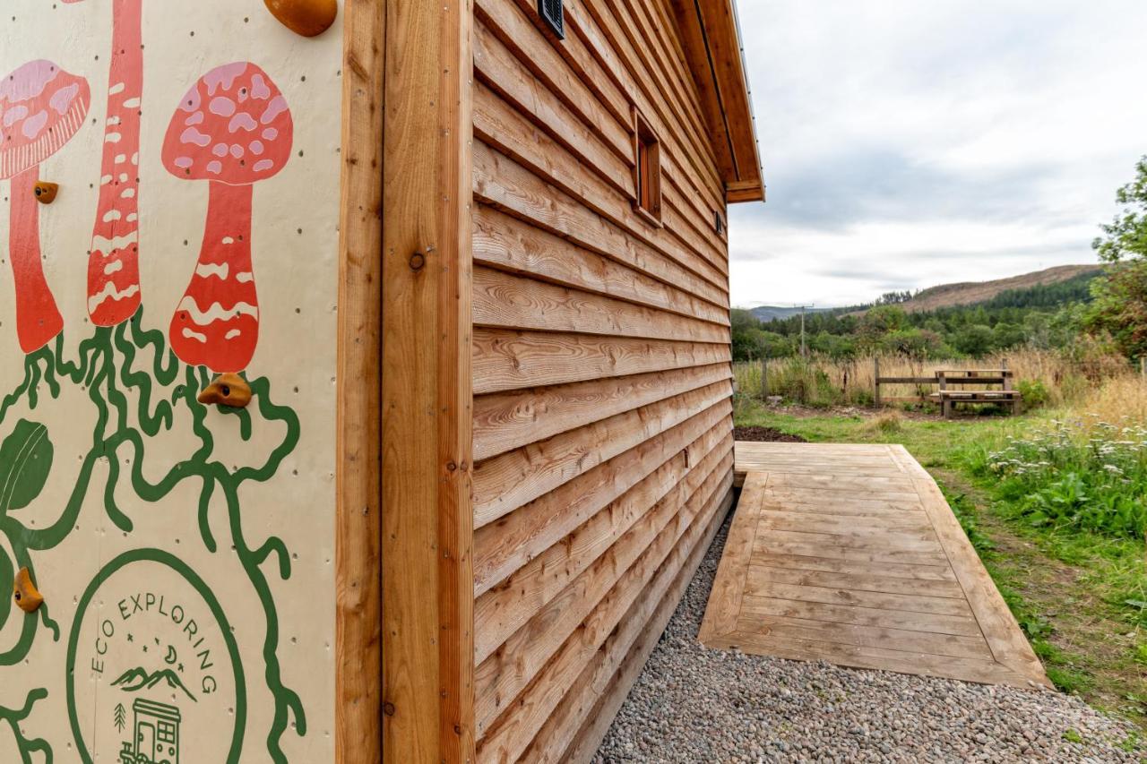 Alba - Charming Boutique Forest View Cabin With Hot Tub In Ballater Extérieur photo